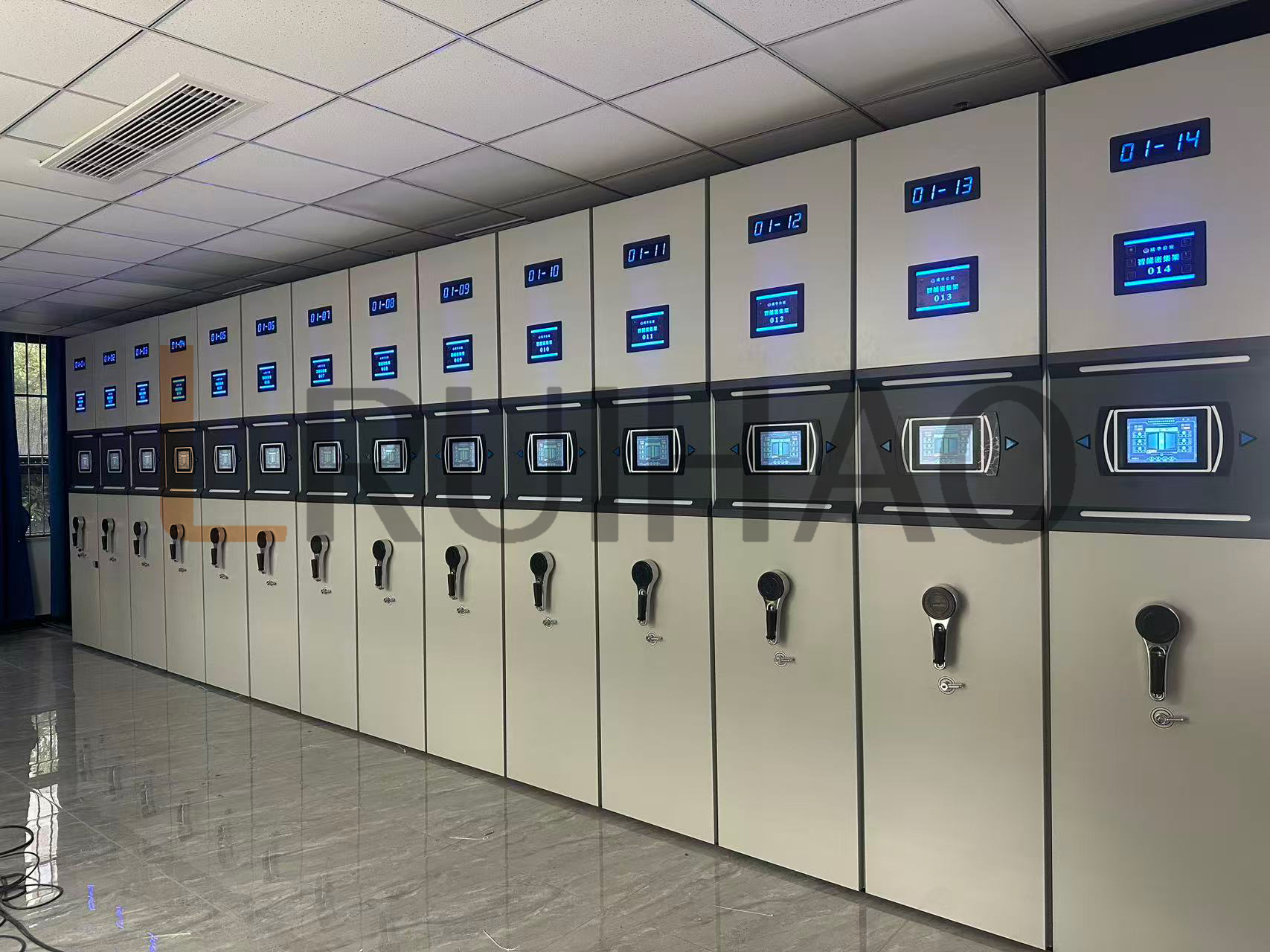 重庆某公安局档案室