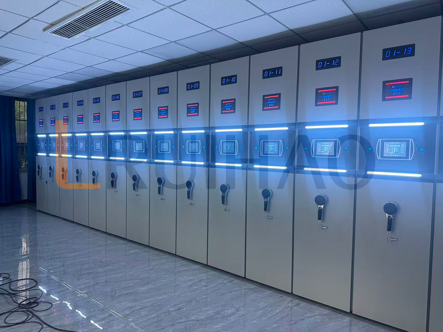 重庆某公安局档案室